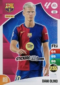 Cromo Dani Olmo - LaLiga 2024-2025. Adrenalyn XL
 n. 69 - Panini