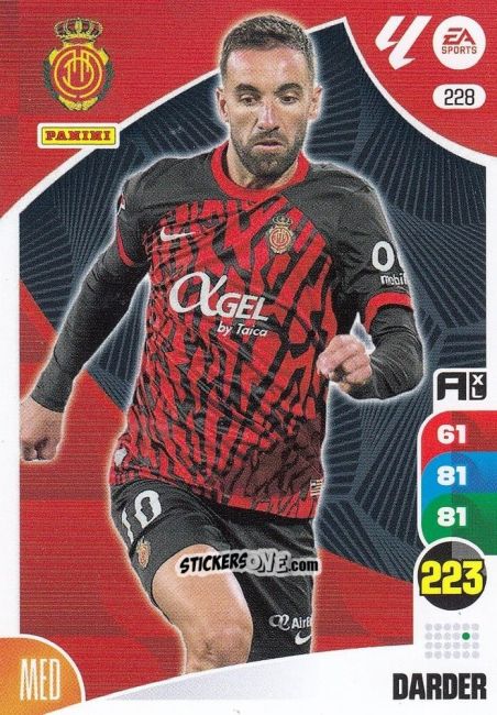 Sticker Darder - LaLiga 2024-2025. Adrenalyn XL
 n. 228 - Panini