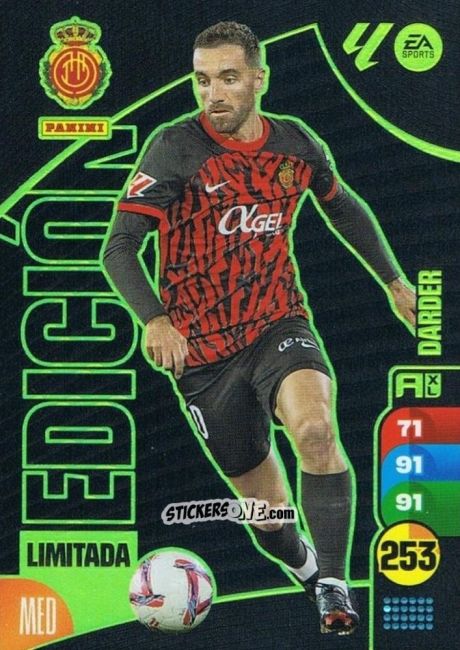 Sticker Darder - LaLiga 2024-2025. Adrenalyn XL
 n. LE14 - Panini