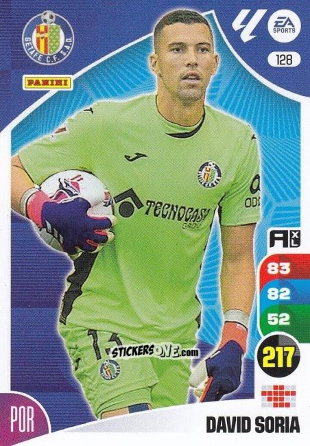 Figurina David Soria - LaLiga 2024-2025. Adrenalyn XL
 n. 128 - Panini