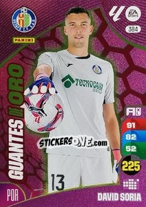 Figurina David Soria - LaLiga 2024-2025. Adrenalyn XL
 n. 384 - Panini