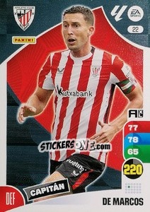 Figurina De Marcos - LaLiga 2024-2025. Adrenalyn XL
 n. 22 - Panini