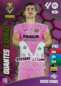 Sticker Diego Conde - LaLiga 2024-2025. Adrenalyn XL
 n. 387 - Panini