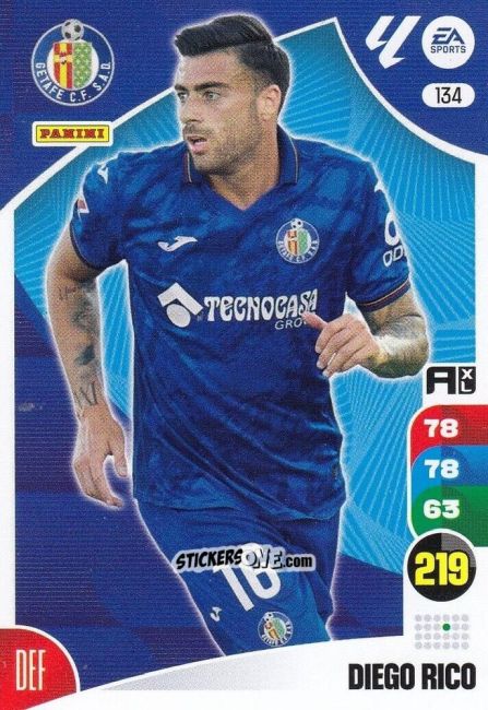 Figurina Diego Rico - LaLiga 2024-2025. Adrenalyn XL
 n. 134 - Panini