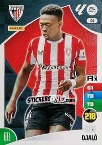 Figurina Djaló - LaLiga 2024-2025. Adrenalyn XL
 n. 34 - Panini