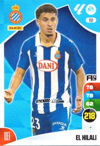 Cromo El Hilali - LaLiga 2024-2025. Adrenalyn XL
 n. 112 - Panini