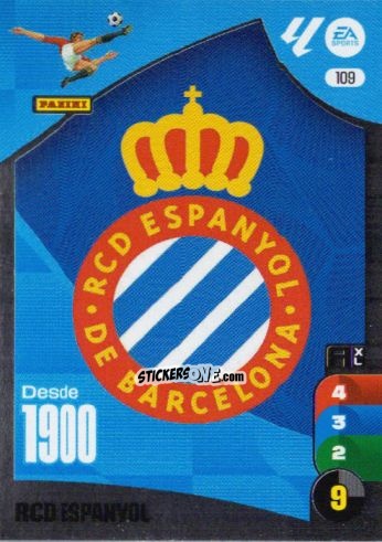 Cromo Escudo ESP - LaLiga 2024-2025. Adrenalyn XL
 n. 109 - Panini