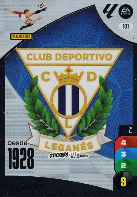 Figurina Escudo LEG - LaLiga 2024-2025. Adrenalyn XL
 n. 181 - Panini