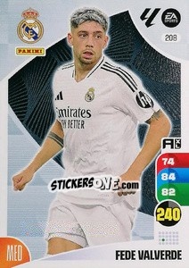 Sticker Fede Valverde - LaLiga 2024-2025. Adrenalyn XL
 n. 208 - Panini