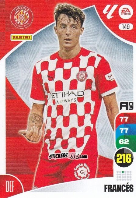 Cromo Francés - LaLiga 2024-2025. Adrenalyn XL
 n. 149 - Panini