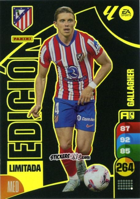Figurina Gallagher - LaLiga 2024-2025. Adrenalyn XL
 n. LE1 - Panini