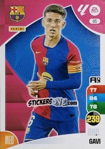 Sticker Gavi - LaLiga 2024-2025. Adrenalyn XL
 n. 65 - Panini