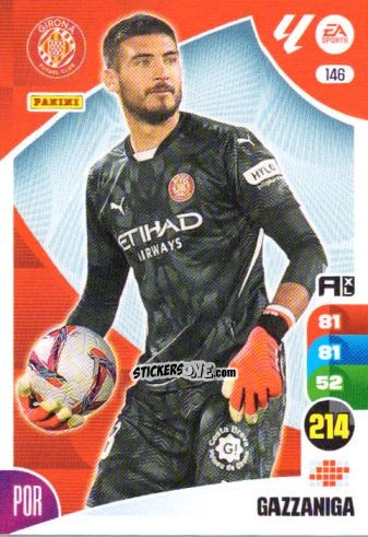 Cromo Gazzaniga - LaLiga 2024-2025. Adrenalyn XL
 n. 146 - Panini