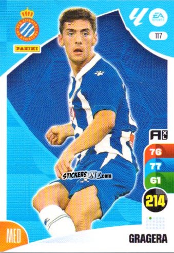 Figurina José Gragera - LaLiga 2024-2025. Adrenalyn XL
 n. 117 - Panini