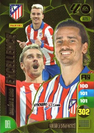 Sticker Griezmann - LaLiga 2024-2025. Adrenalyn XL
 n. 475 - Panini