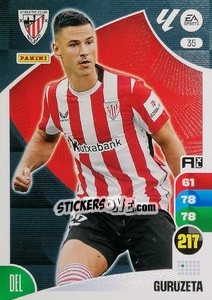 Figurina Guruzeta - LaLiga 2024-2025. Adrenalyn XL
 n. 35 - Panini