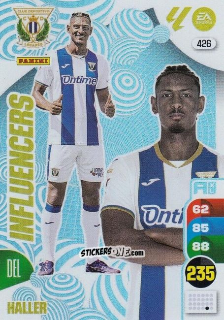 Sticker Haller - LaLiga 2024-2025. Adrenalyn XL
 n. 426 - Panini
