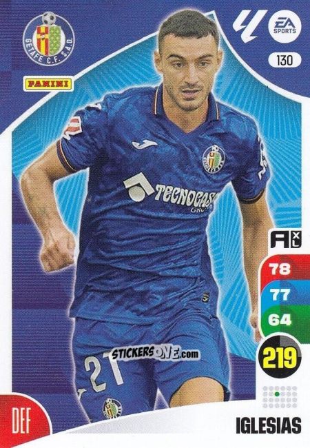 Figurina Iglesias - LaLiga 2024-2025. Adrenalyn XL
 n. 130 - Panini