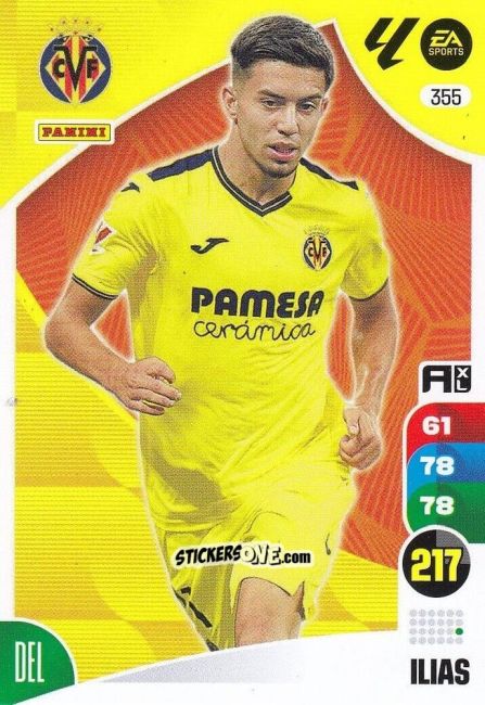 Sticker Ilias - LaLiga 2024-2025. Adrenalyn XL
 n. 355 - Panini