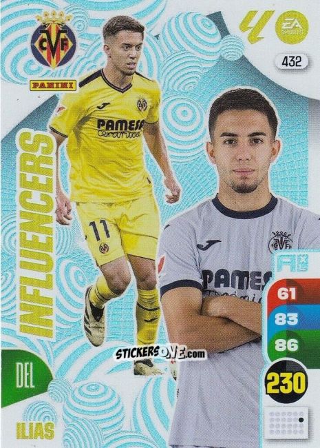 Figurina Ilias - LaLiga 2024-2025. Adrenalyn XL
 n. 432 - Panini