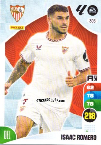 Sticker Isaac Romero - LaLiga 2024-2025. Adrenalyn XL
 n. 305 - Panini