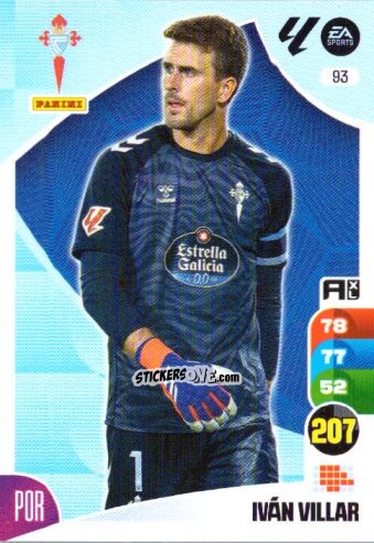 Figurina Iván Villar - LaLiga 2024-2025. Adrenalyn XL
 n. 93 - Panini