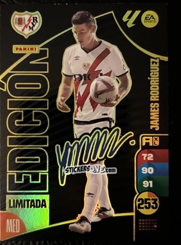 Sticker James Rodríguez - LaLiga 2024-2025. Adrenalyn XL
 n. LE22 - Panini