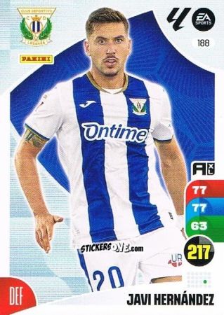 Cromo Javi Hernández - LaLiga 2024-2025. Adrenalyn XL
 n. 188 - Panini