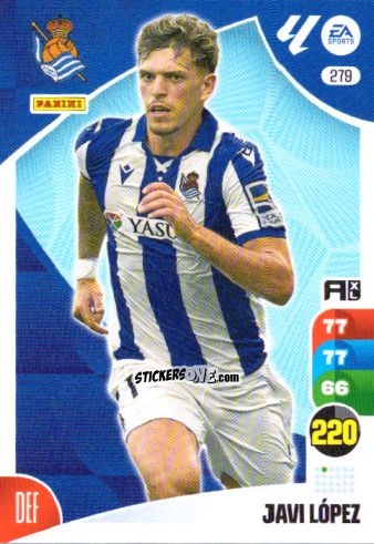 Figurina Javi López - LaLiga 2024-2025. Adrenalyn XL
 n. 279 - Panini