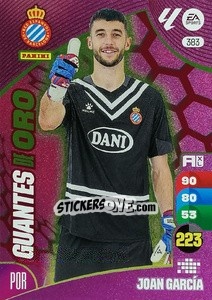 Figurina Joan García - LaLiga 2024-2025. Adrenalyn XL
 n. 383 - Panini