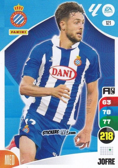 Figurina Jofre - LaLiga 2024-2025. Adrenalyn XL
 n. 121 - Panini