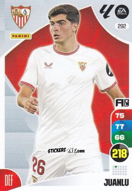Sticker Juanlu - LaLiga 2024-2025. Adrenalyn XL
 n. 292 - Panini