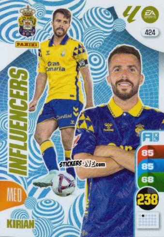Figurina Kirian - LaLiga 2024-2025. Adrenalyn XL
 n. 424 - Panini
