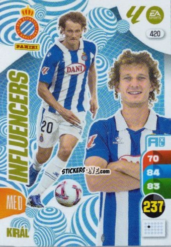 Figurina Kral - LaLiga 2024-2025. Adrenalyn XL
 n. 420 - Panini