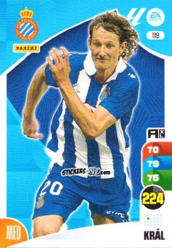Figurina Král - LaLiga 2024-2025. Adrenalyn XL
 n. 119 - Panini
