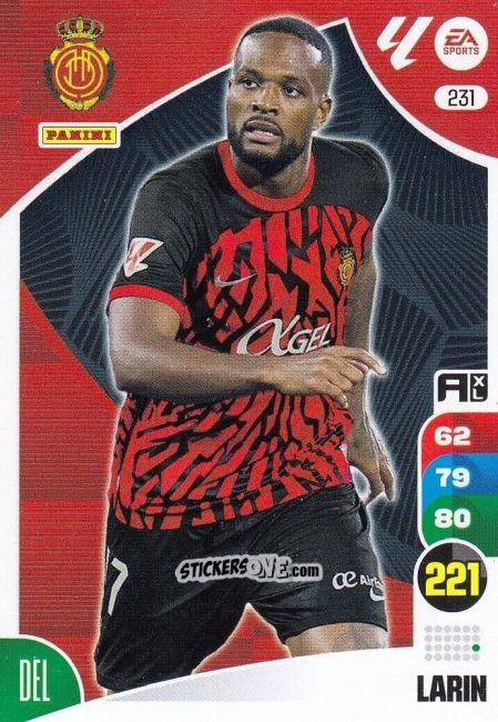 Figurina Larin - LaLiga 2024-2025. Adrenalyn XL
 n. 231 - Panini