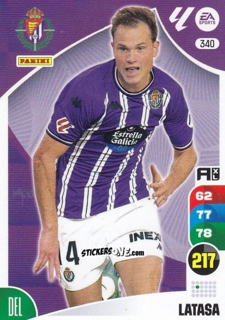Figurina Juanmi Latasa - LaLiga 2024-2025. Adrenalyn XL
 n. 340 - Panini