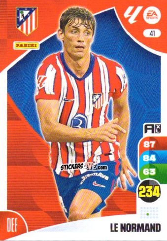 Sticker Le Normand - LaLiga 2024-2025. Adrenalyn XL
 n. 41 - Panini
