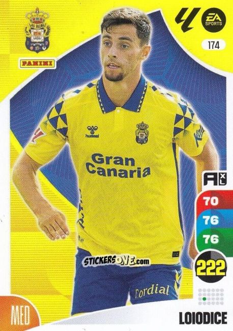 Figurina Loiodice - LaLiga 2024-2025. Adrenalyn XL
 n. 174 - Panini