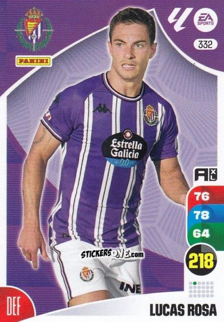 Figurina Lucas Rosa - LaLiga 2024-2025. Adrenalyn XL
 n. 332 - Panini