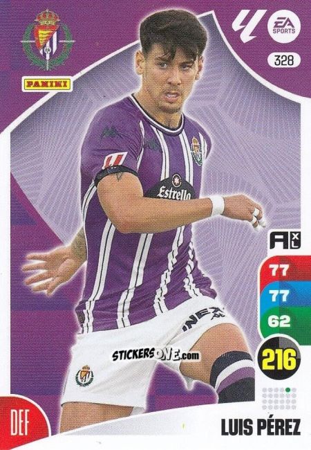 Sticker Luís Pérez - LaLiga 2024-2025. Adrenalyn XL
 n. 328 - Panini