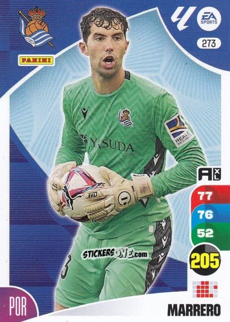 Cromo Marrero - LaLiga 2024-2025. Adrenalyn XL
 n. 273 - Panini
