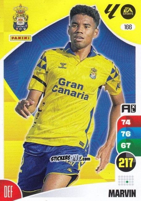 Figurina Marvin - LaLiga 2024-2025. Adrenalyn XL
 n. 166 - Panini