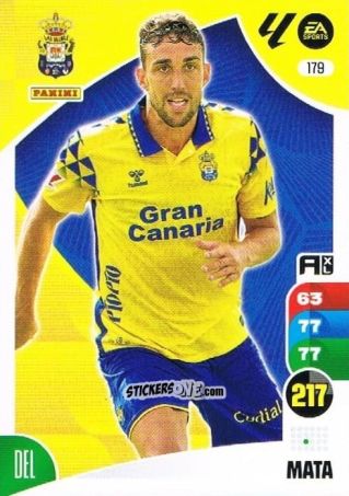 Figurina Mata - LaLiga 2024-2025. Adrenalyn XL
 n. 179 - Panini