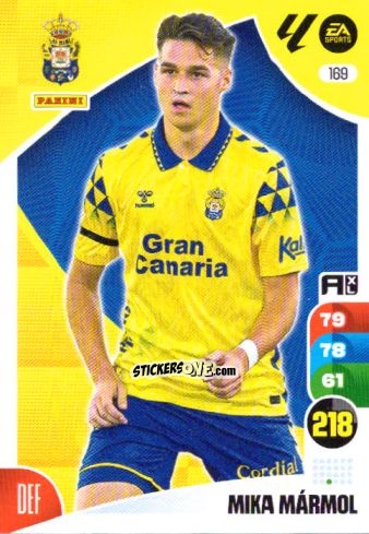 Figurina Mika Mármol - LaLiga 2024-2025. Adrenalyn XL
 n. 169 - Panini
