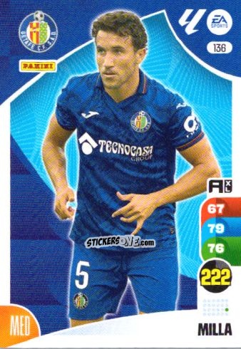 Figurina Milla - LaLiga 2024-2025. Adrenalyn XL
 n. 136 - Panini