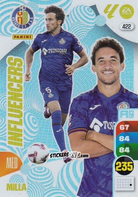 Figurina Milla - LaLiga 2024-2025. Adrenalyn XL
 n. 422 - Panini