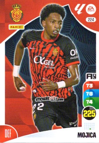 Figurina Mojica - LaLiga 2024-2025. Adrenalyn XL
 n. 224 - Panini