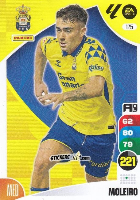 Sticker Moleiro - LaLiga 2024-2025. Adrenalyn XL
 n. 175 - Panini