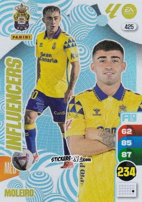 Figurina Moleiro - LaLiga 2024-2025. Adrenalyn XL
 n. 425 - Panini